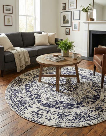 7' 10 x 7' 10 Arlington Round Rug