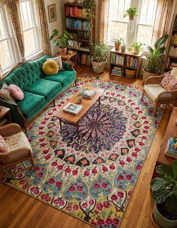 Washable Carnevale Rug
