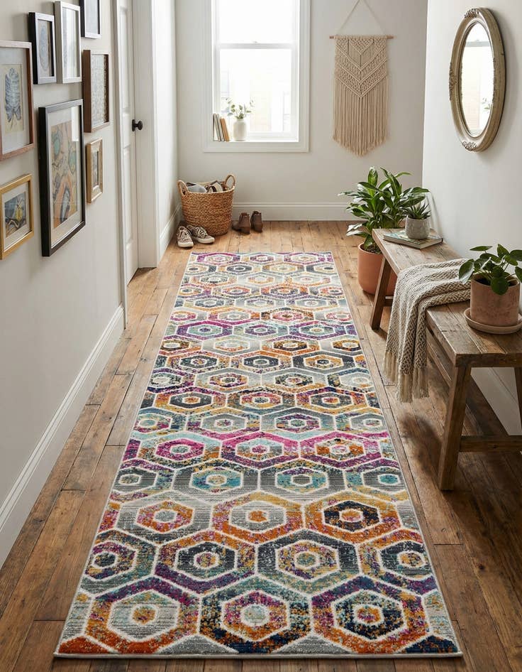 Detail image of 2' 7 x 9' 10 Malibu Runner Rug