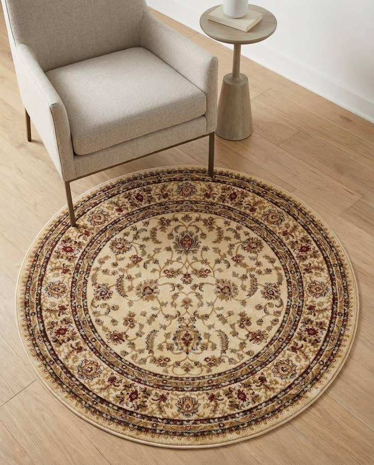 Detail image of 3' x 3' Aditi Round Rug