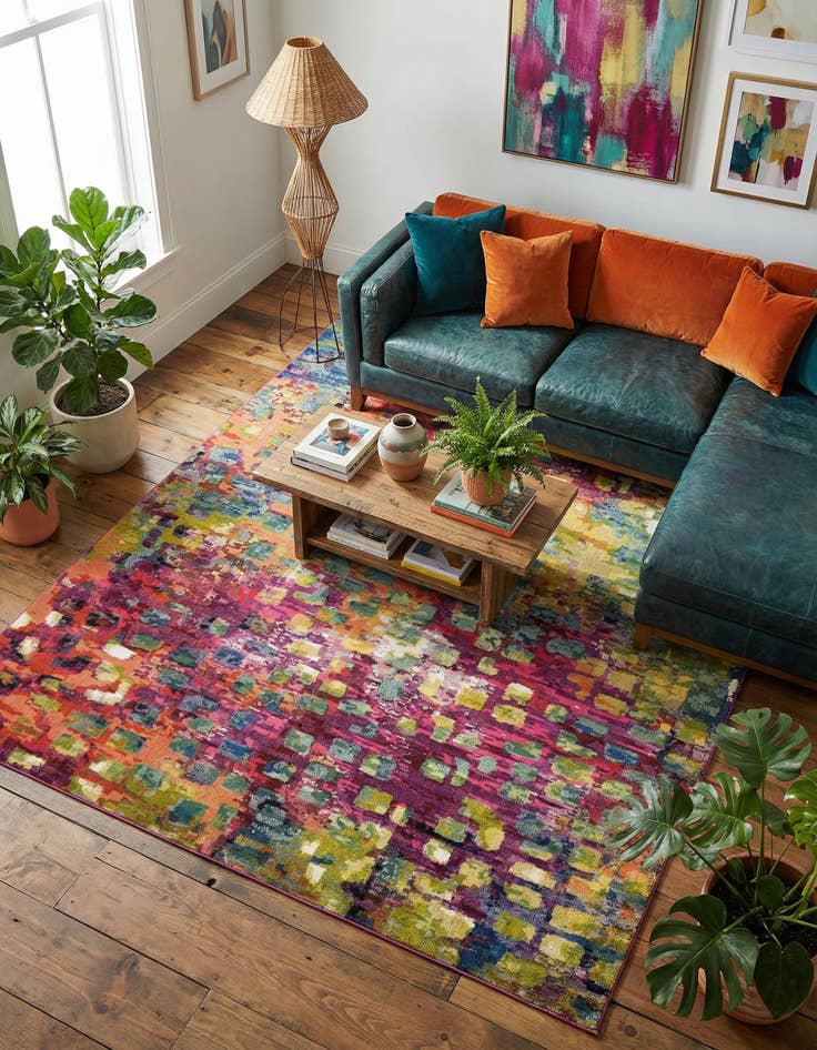 Detail image of 9' x 12' 2 Washable Sevilla Rug