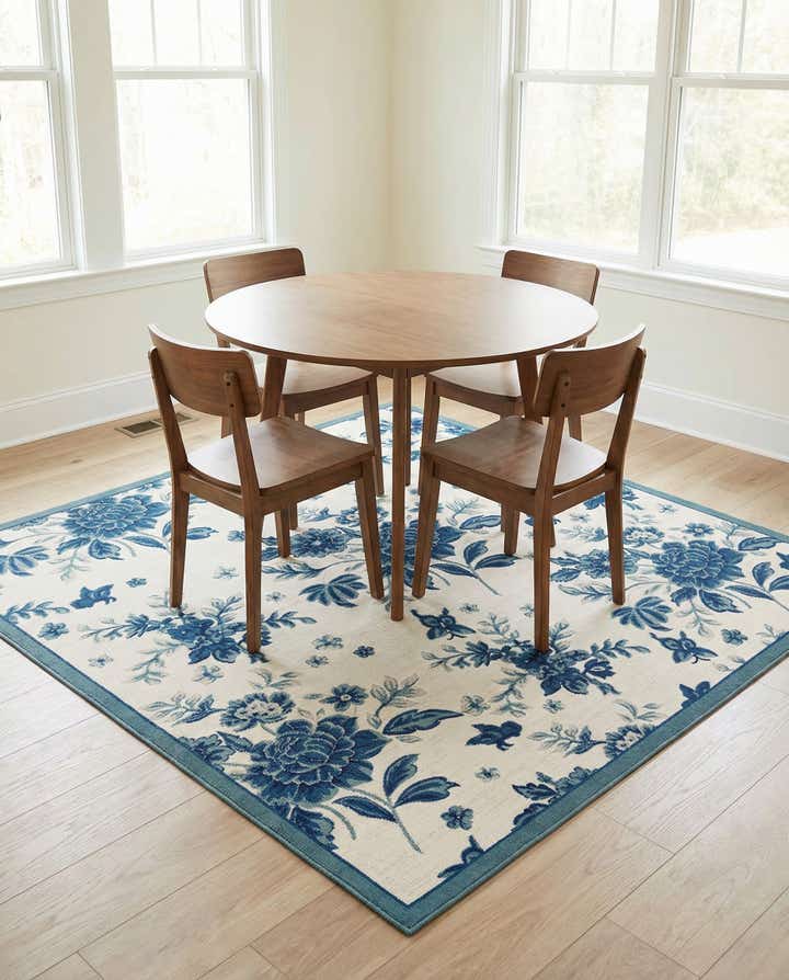 8' x 8' Blossom Square Rug