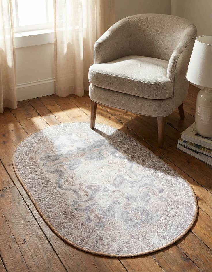 Detail image of 2' x 3' Timeless Oval Rug