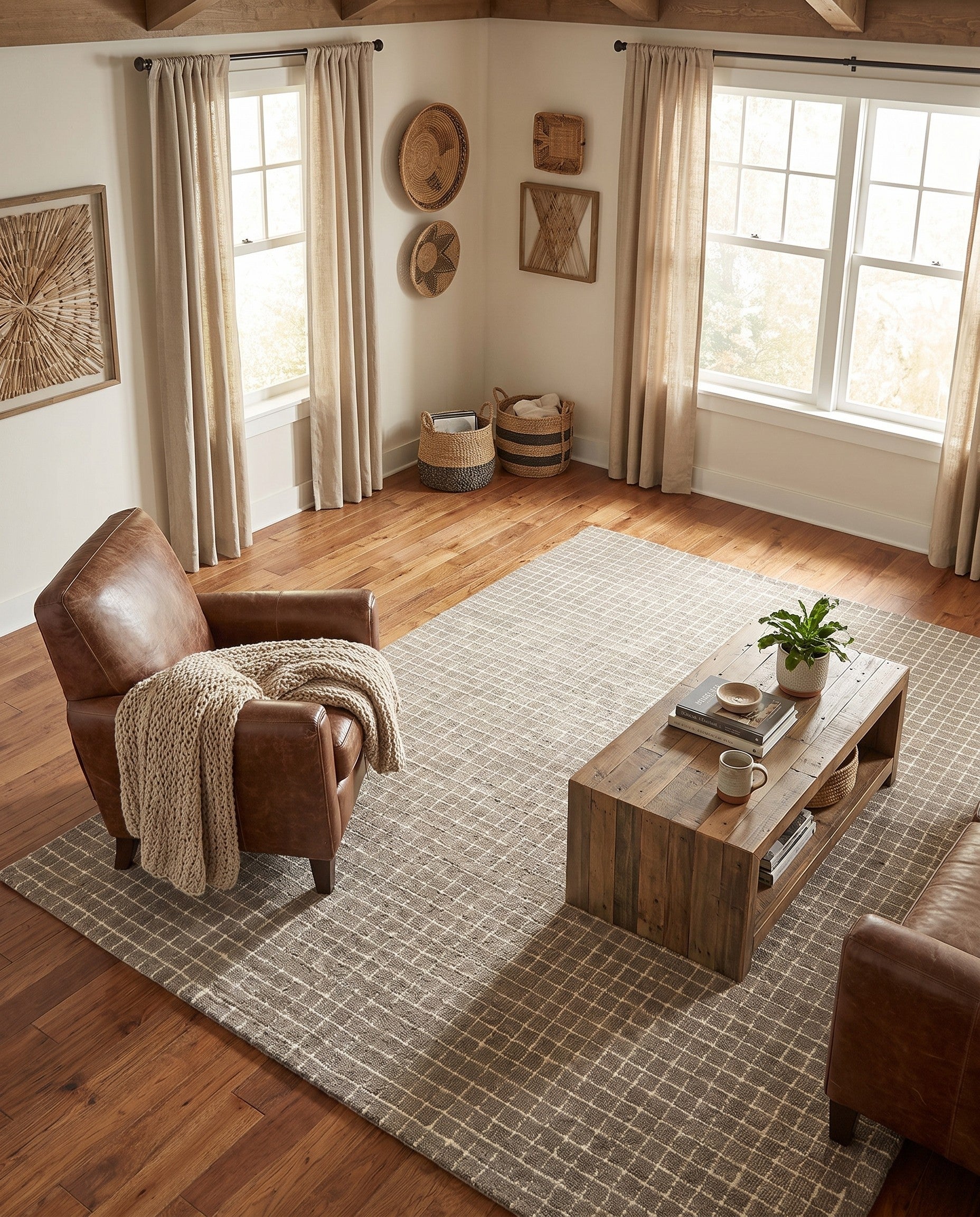 8' x 10' Heritage Line Wool Rug
