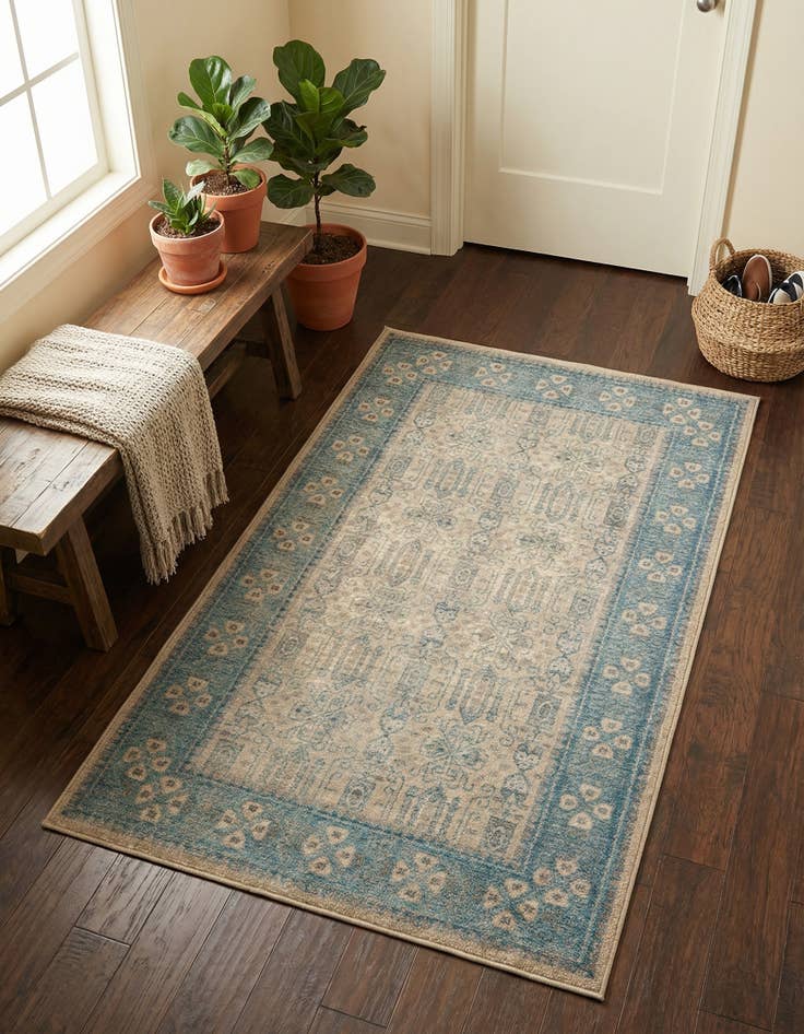 Detail image of 3' 3 x 5' 3 Viola Rug