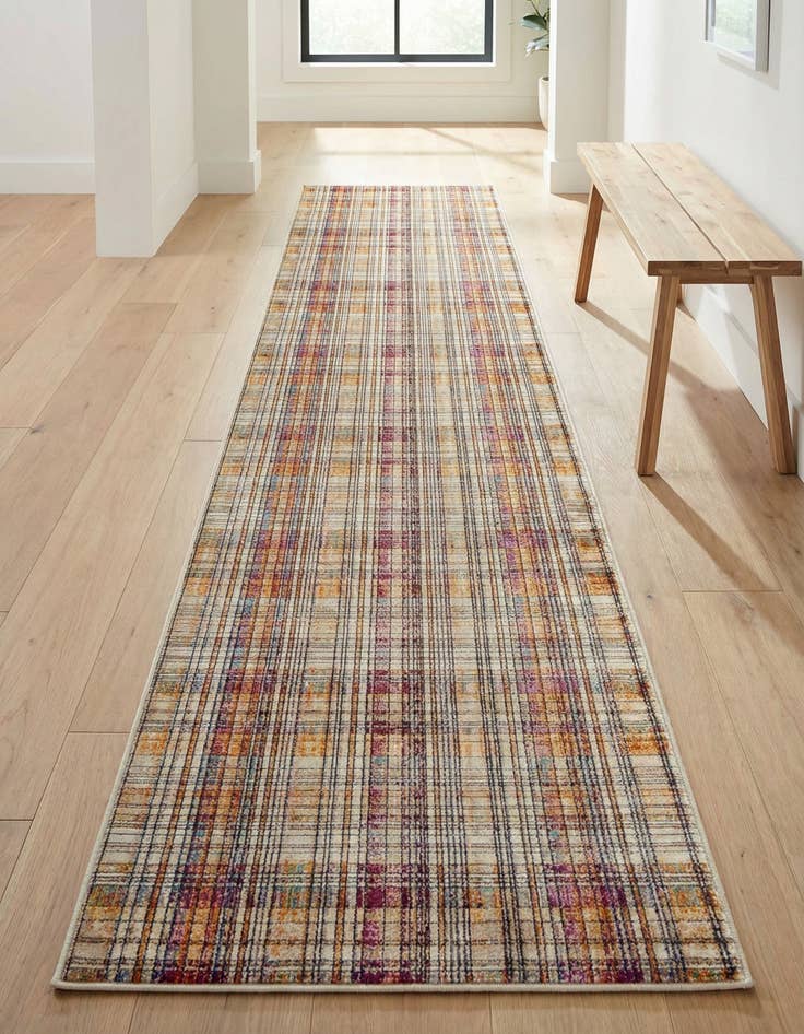 Detail image of 2' 6 x 12' Deepa Runner Rug