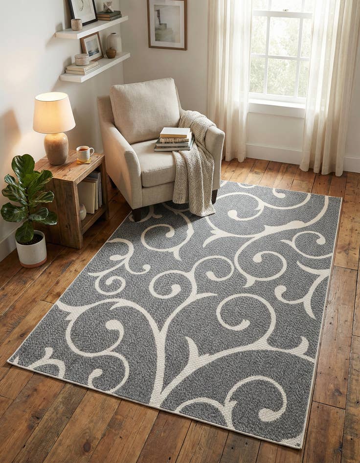 Detail image of 6' 4 x 9' Georgia Rug