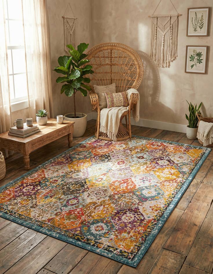 Detail image of  6' x 9' Madeline Rug