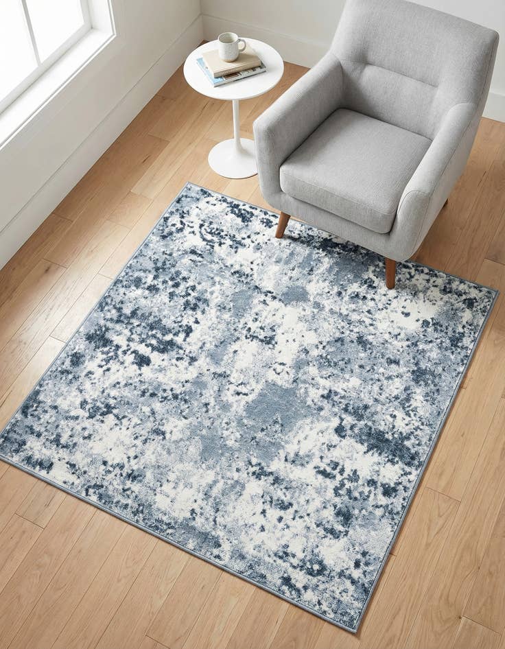 Detail image of 4' x 4' Aurora Square Rug