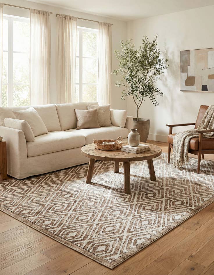 Detail image of 7' 10 x 10' Hermitage Rug