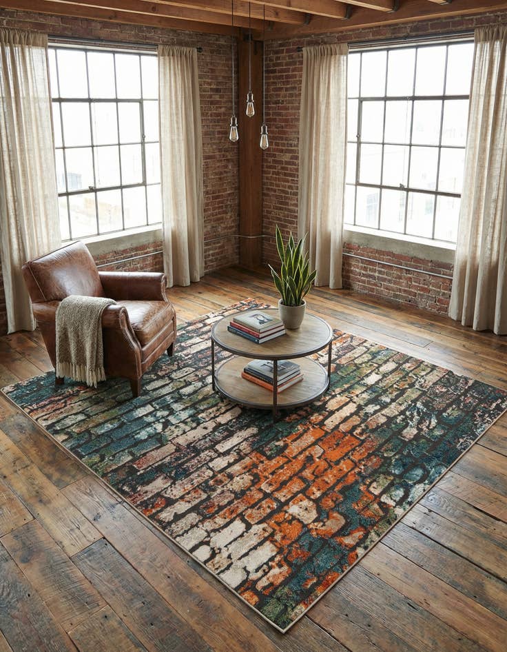 Detail image of 8' x 8' Stella Square Rug