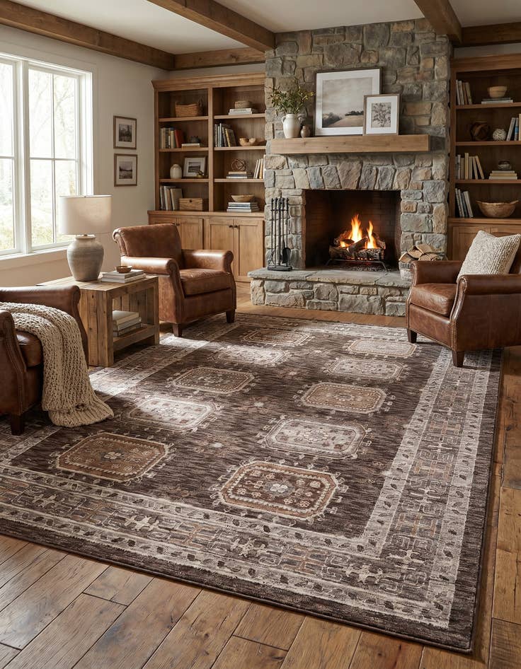 Detail image of 9' x 12' 6 Grand Tradition Rug