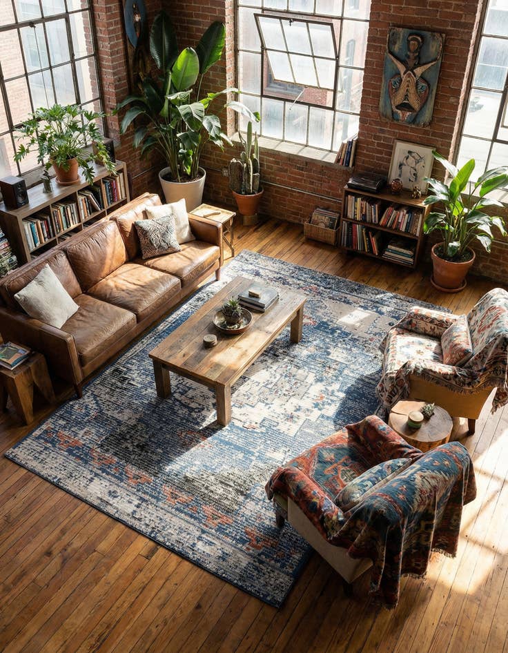 Detail image of 9' x 12' Tucson Rug