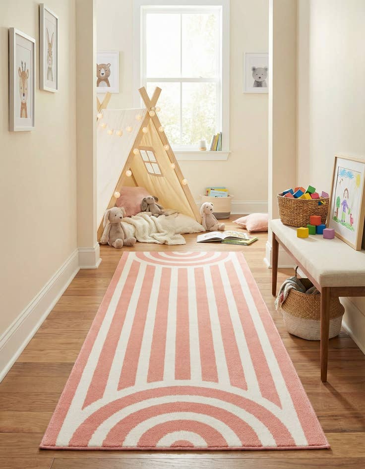 Detail image of 2' x 5' Whimsy Kids Runner Rug