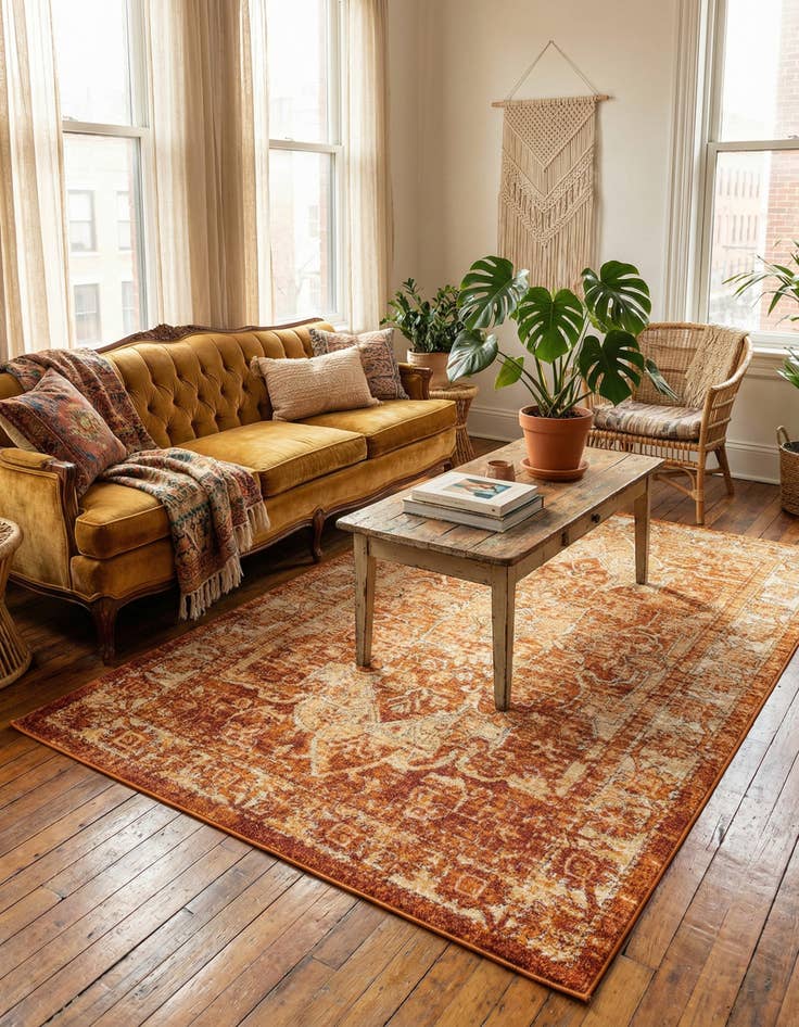 Detail image of 5' x 8' Isabella Rug