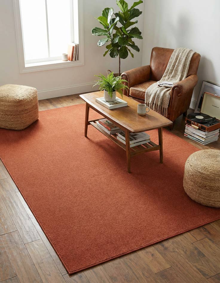 Detail image of 7' 10 x 11' Everyday Solid Rug