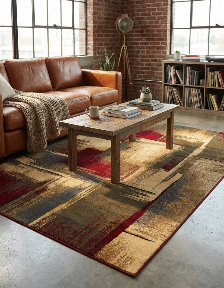 Detail image of 5' 3 x 8' Cafe Rug