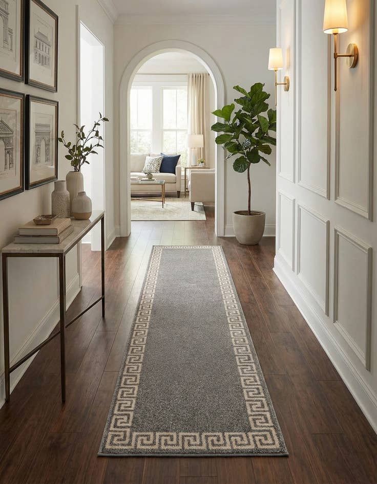 Detail image of 2' 7 x 10' Hera Runner Rug