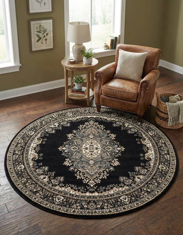 Detail image of 7' x 7' Amaya Round Rug