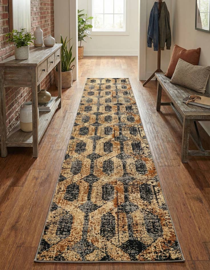 Detail image of 2' 2 x 12' Saturn Runner Rug