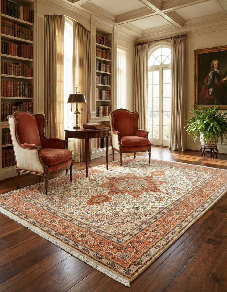 Detail image of 4' 11 x 6' 11 Tabriz Rug