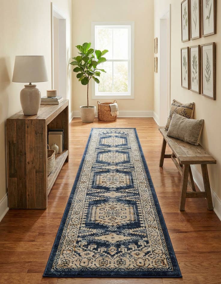 Detail image of 2' 7 x 10' Eden Runner Rug