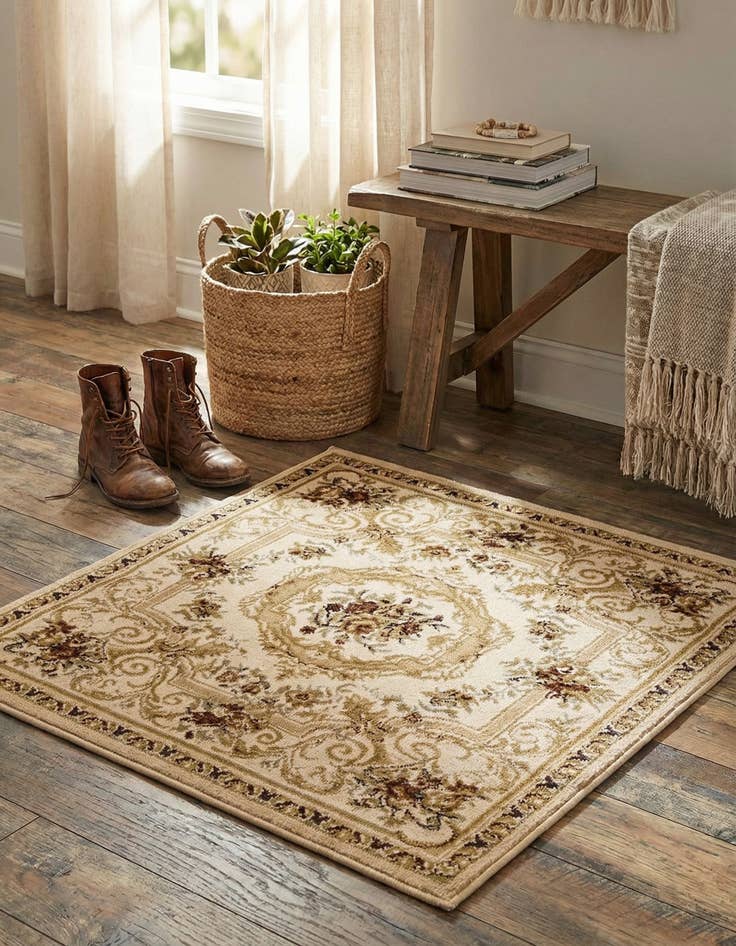 Detail image of  3' x 3' Chateau Square Rug