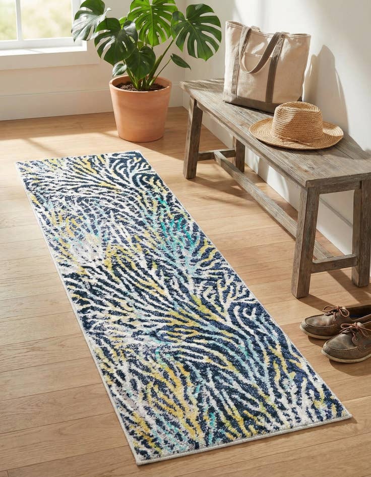 Detail image of 2' x 6' Ariel Runner Rug