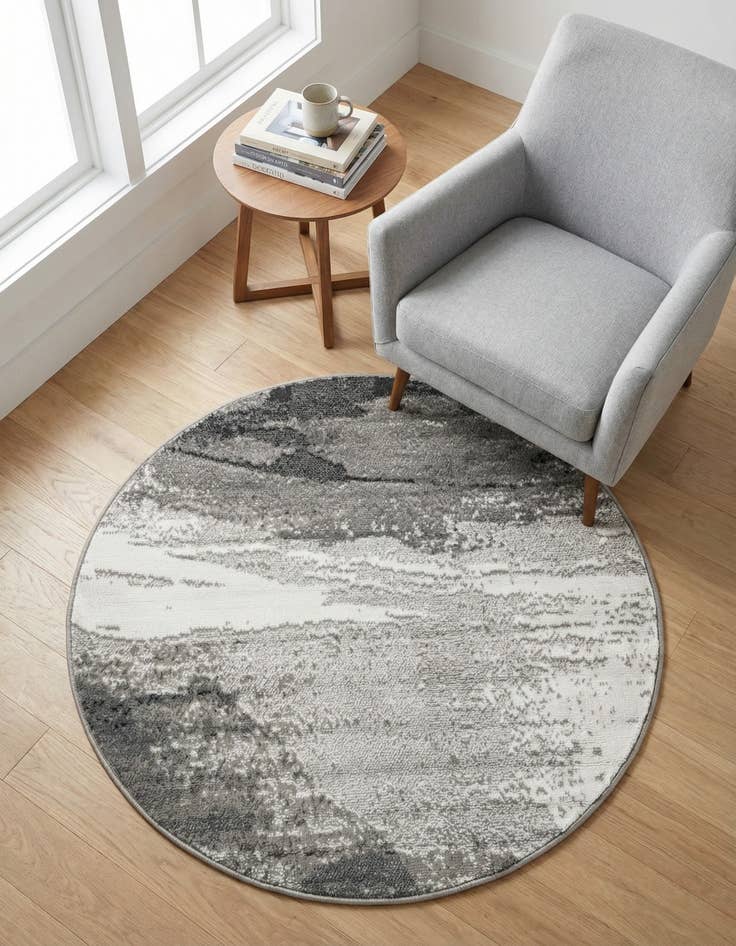 Detail image of 4' x 4' Oslo Round Rug