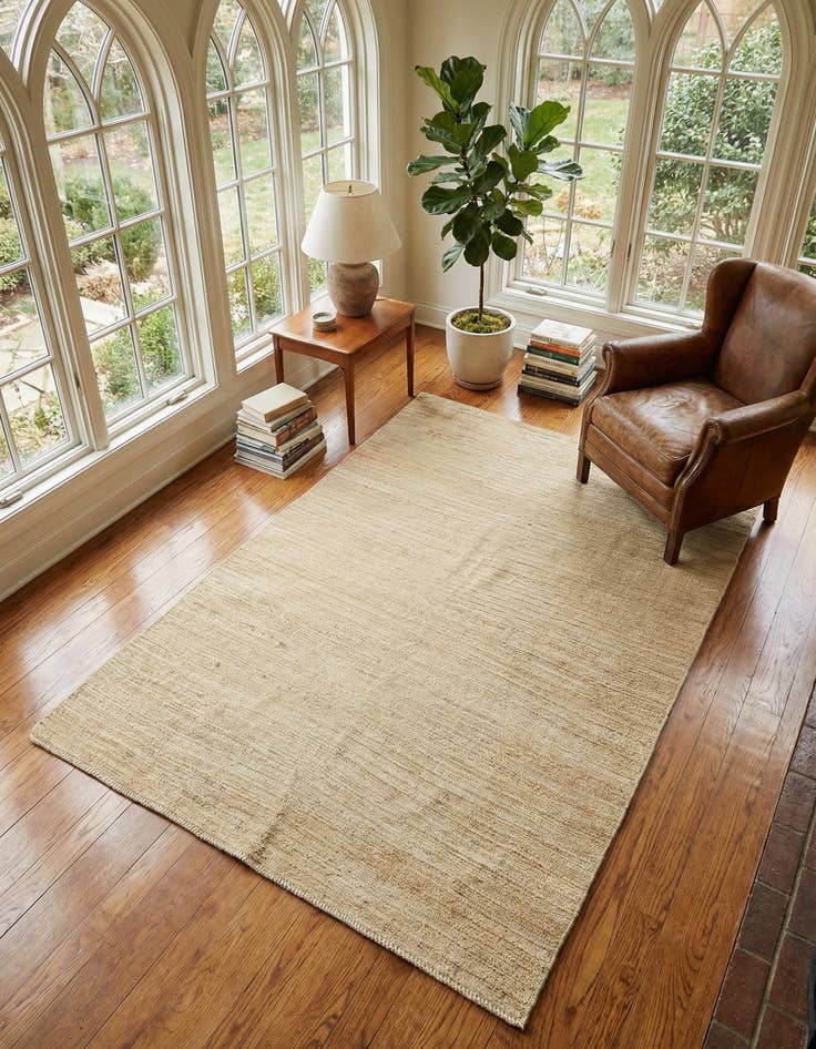 Detail image of 4' x 6' 3 Hand Knotted Darya Wool Rug