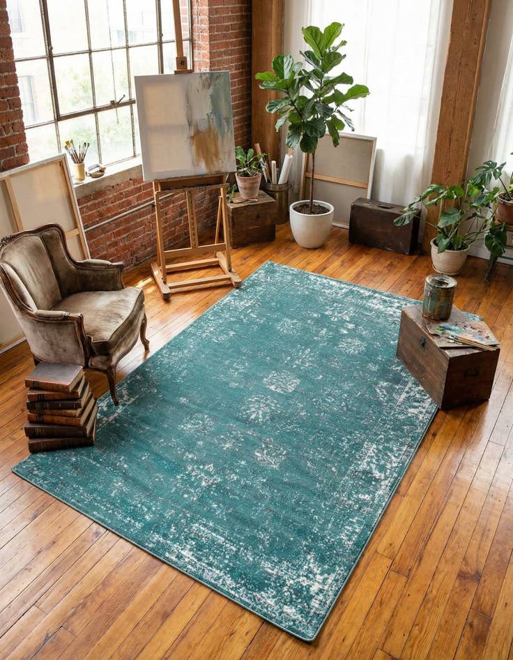 Detail image of 6' x 9' Monte Carlo Rug With Pad Bundle