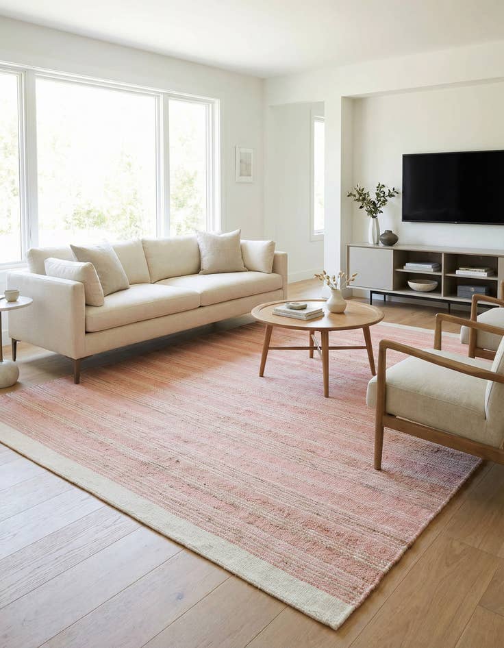 Detail image of 7' 10 x 10'  Hand Woven Lariat Rug