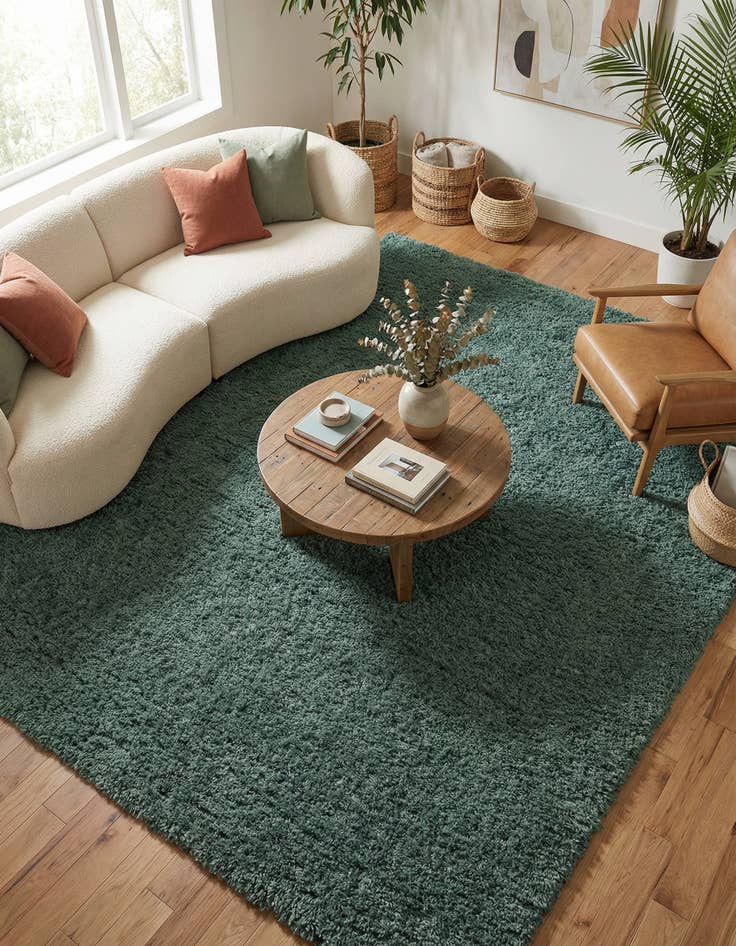 Detail image of 10' x 13' Infinity Shag Rug