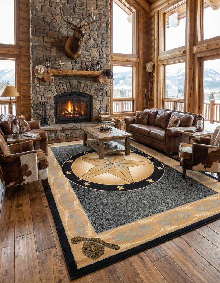 Detail image of 10' x 14' Pioneer Rug