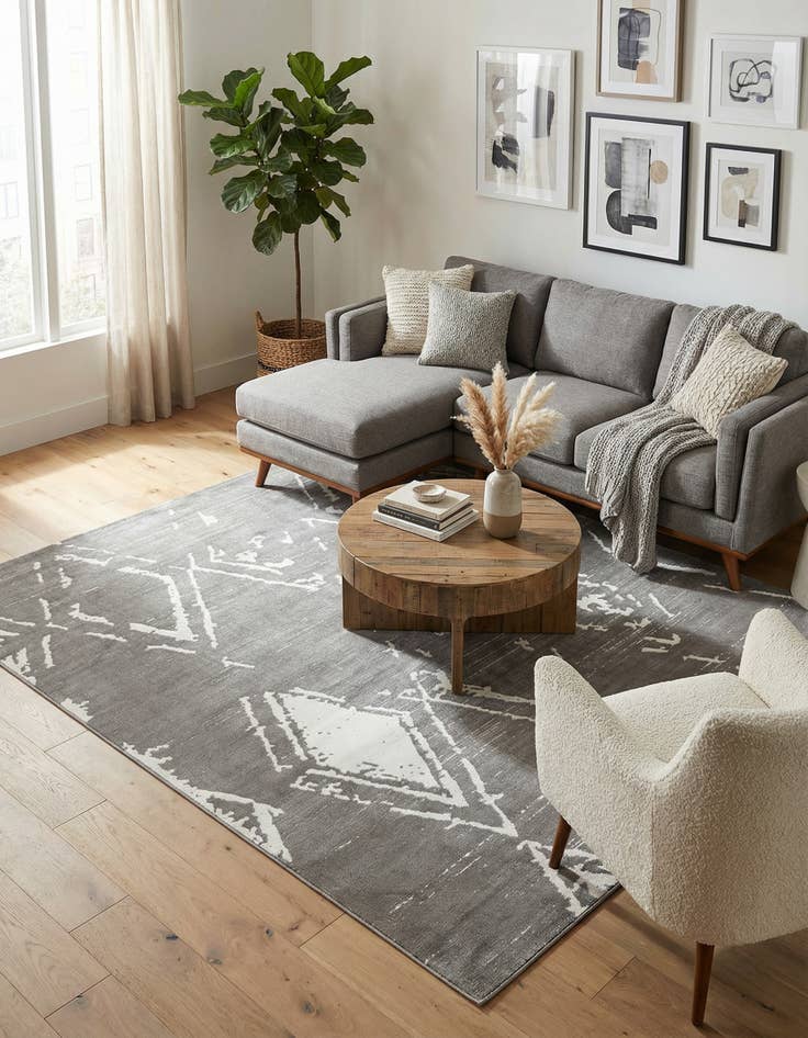 Detail image of 7' 10 x 7' 10 Uptown Carnegie Hill Square Rug