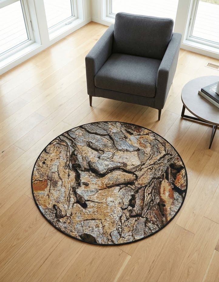 3' x 3' Easy-Clean Modern Indoor / Outdoor...
