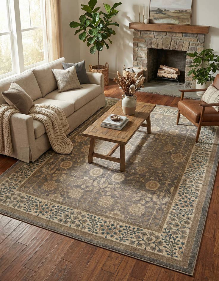 Detail image of 9' x 12' 2 Viola Rug