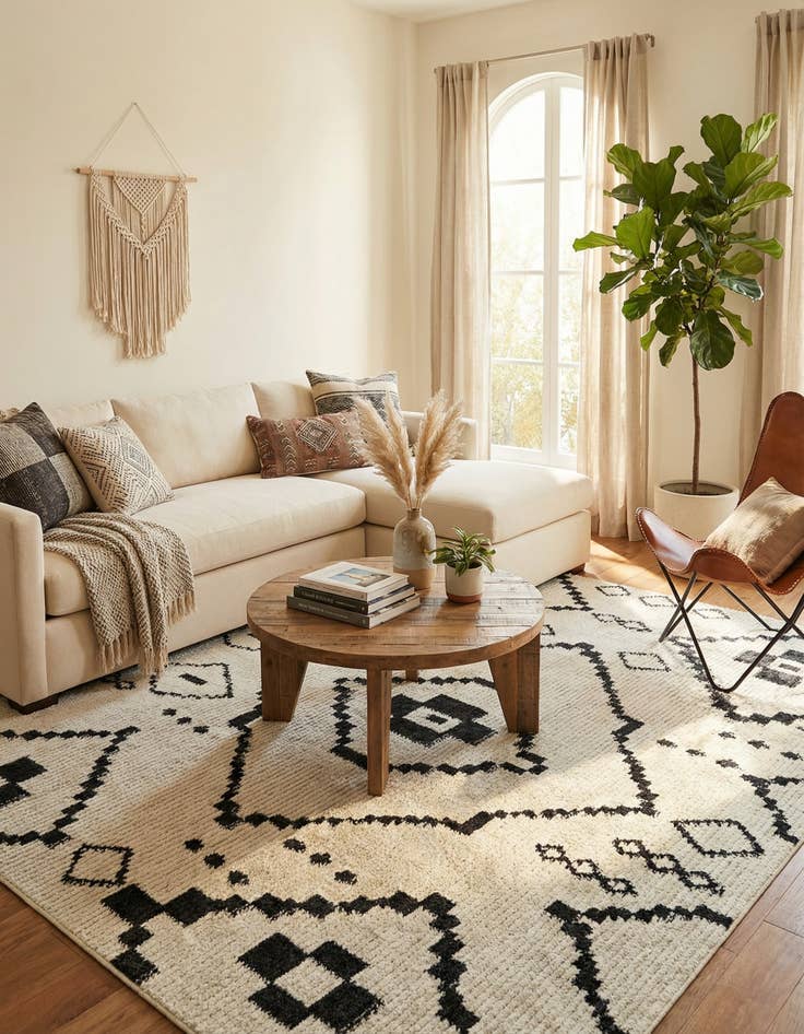 Detail image of 9' x 12' 2 Morocco Rug