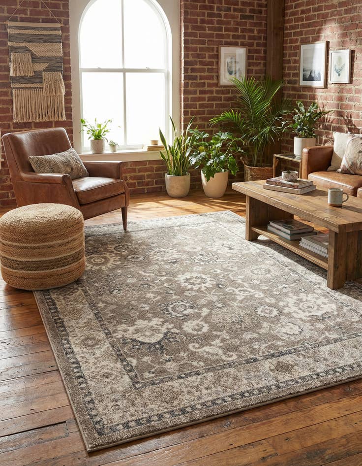 Detail image of 5' 3 x 7' Carrington Rug