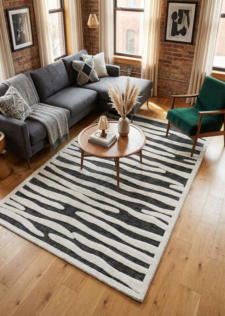 5' 3 x 8' Prismatic Rug