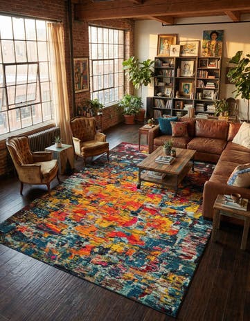 10' 6 x 16' 5 Washable Hyacinth Rug