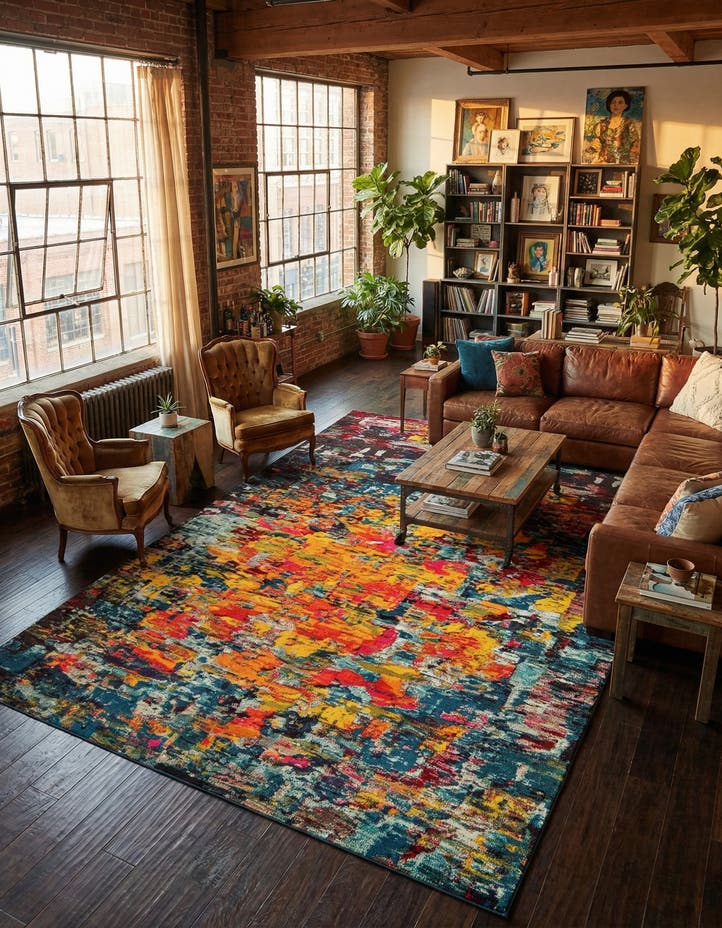 10' 6 x 16' 5 Washable Hyacinth Rug