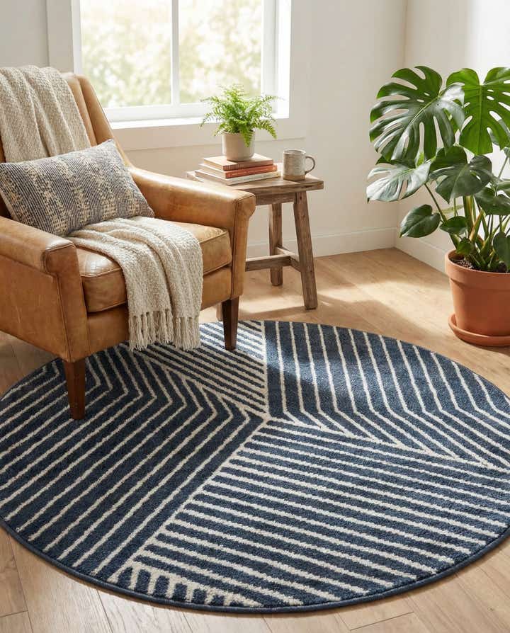 4' x 4' Oslo Round Rug