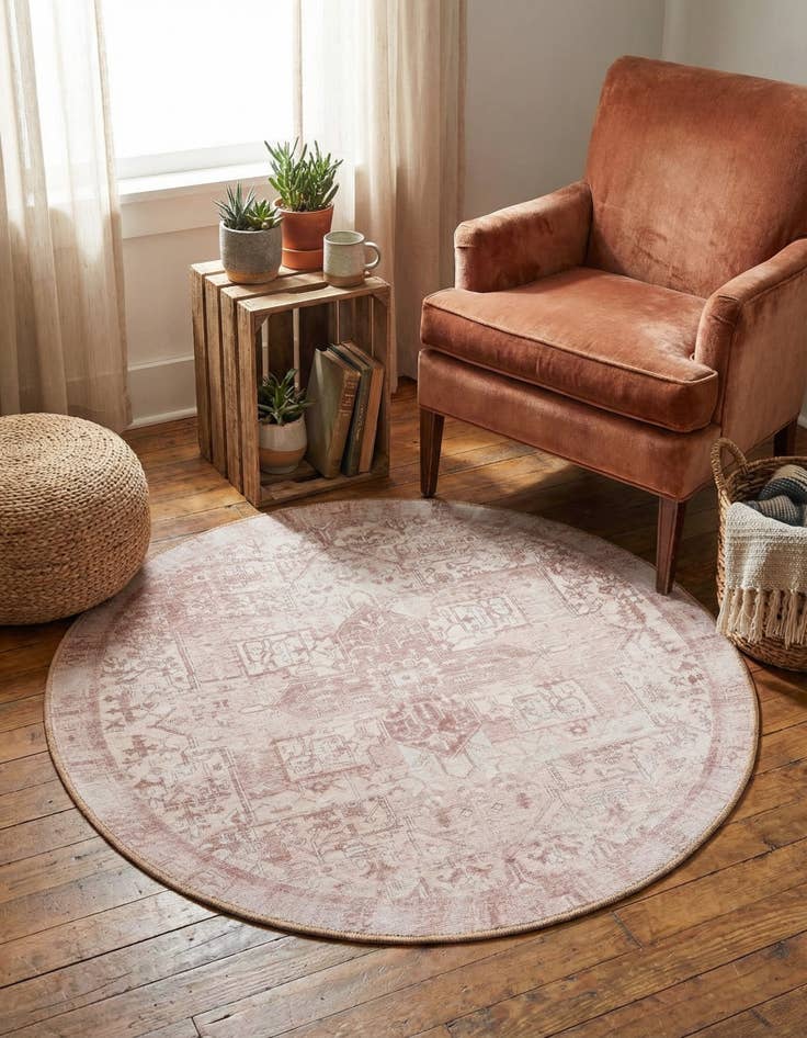 Detail image of  3' 6 x 3' 6 Timeless Round Rug