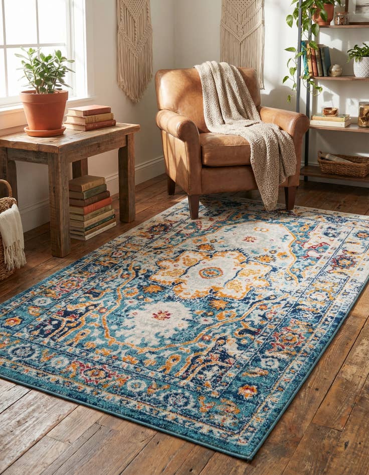 Detail image of 3' 3 x 5' 3 Madeline Vintage Rug