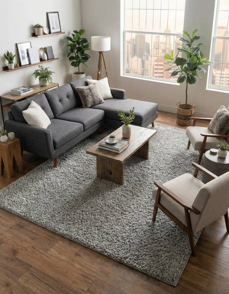 Detail image of 9' x 12' Everyday Shag Rug