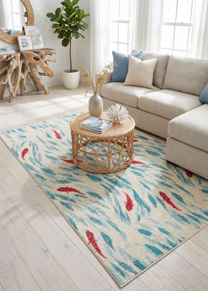 5' x 8' Washable Capri Rug