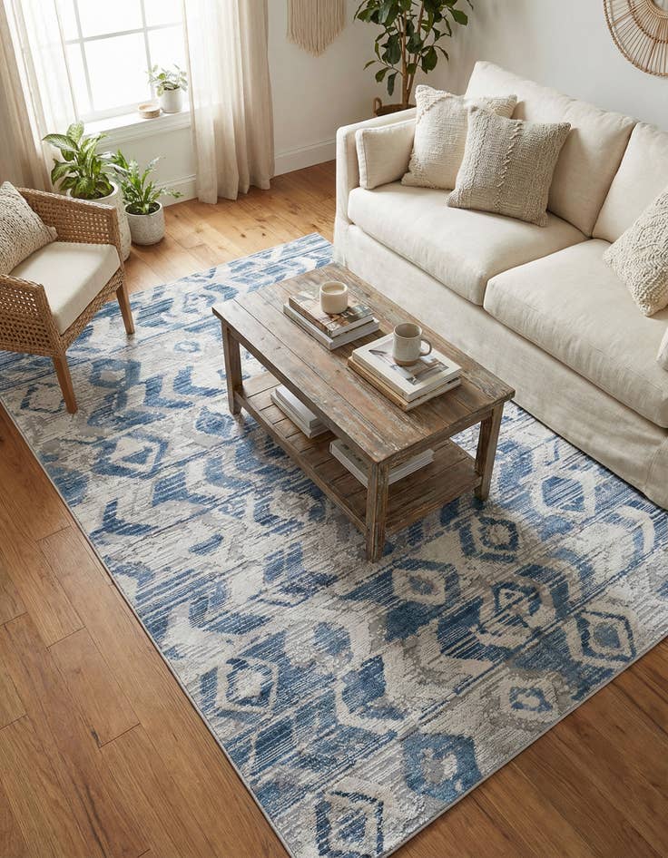 Detail image of 4' x 6' Caspian Rug