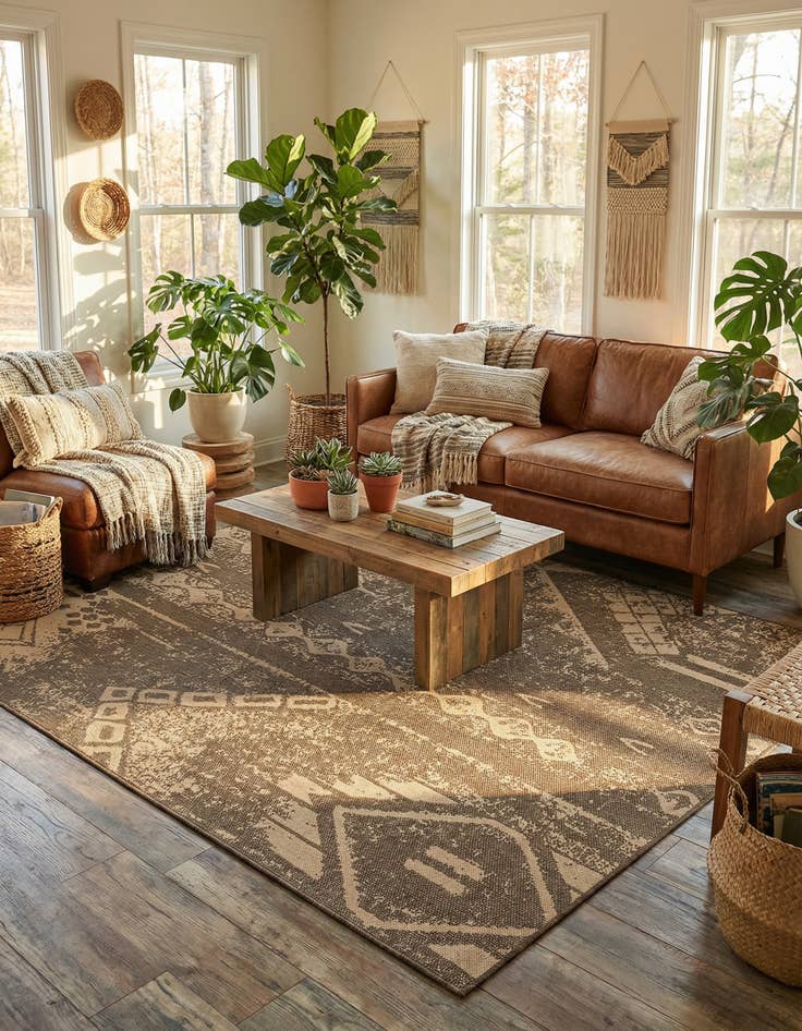 Detail image of 8' x 8' Dunes Square Rug