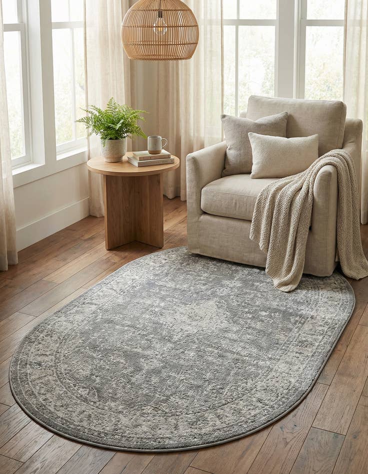 Detail image of 3' x 5' 3 Monaco Oval Rug